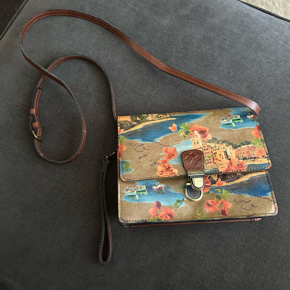 Patricia Nash LOCRI French Riviera Crossbody Bag.